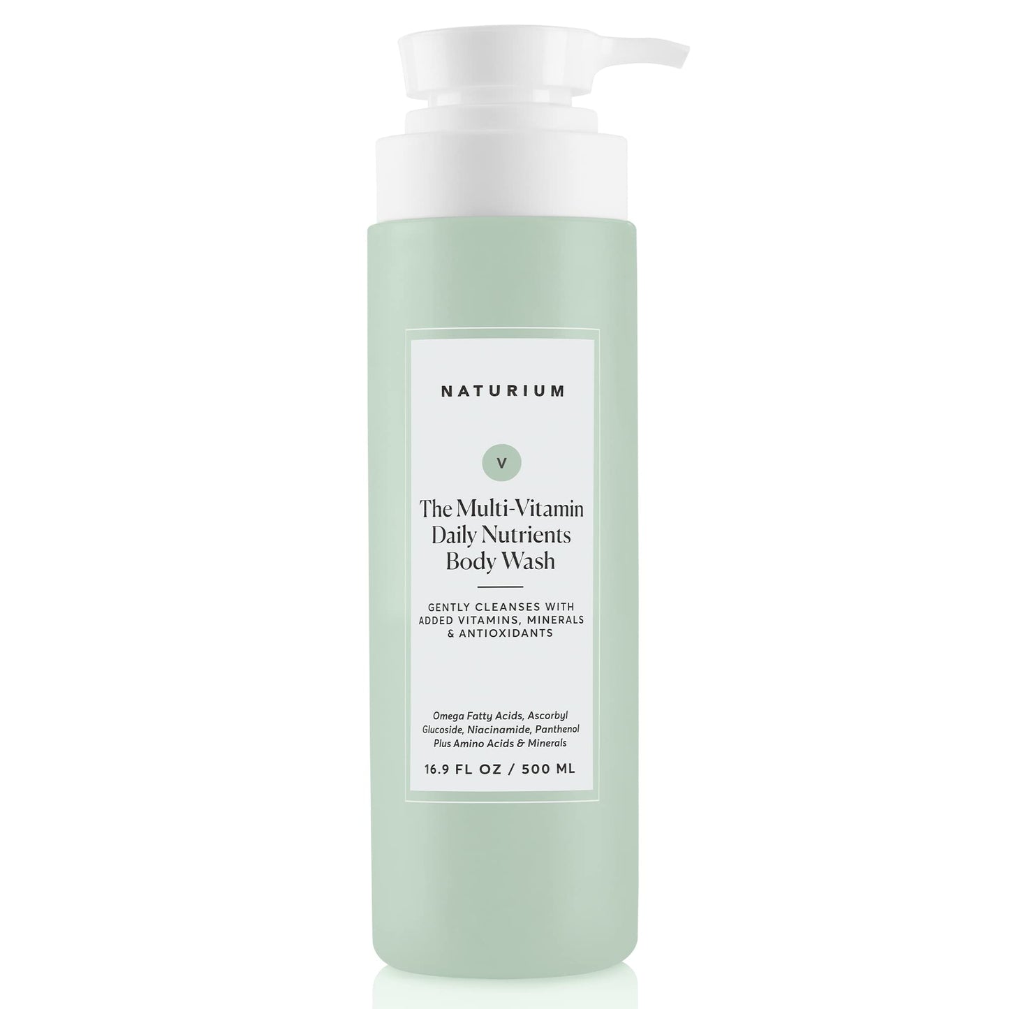 Naturium The Glow Getter Multi-Oil Hydrating Body Wash, Gentle Cleanser, 16.9 oz