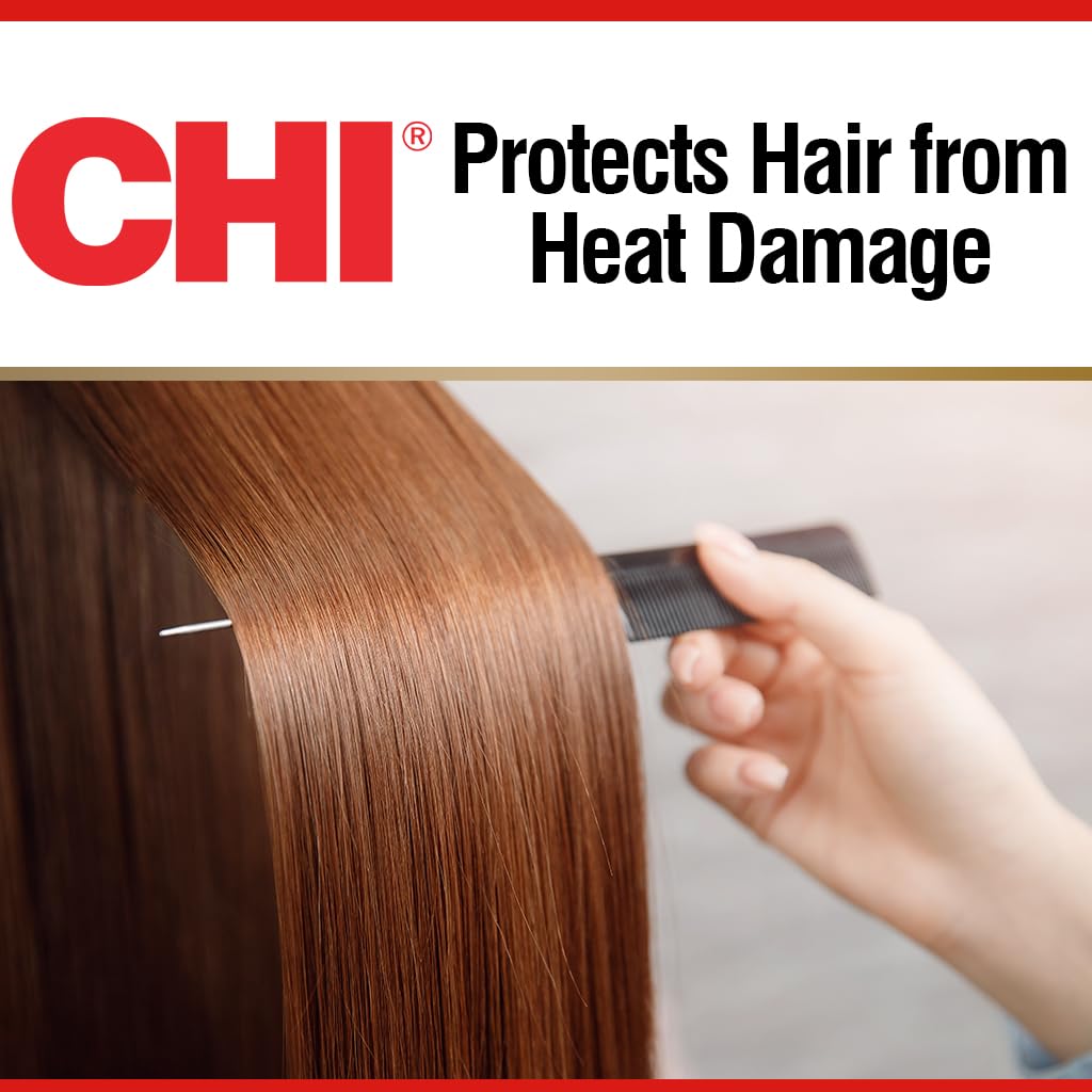 CHI 44 Iron Guard Thermal Protection Spray, Nourishing Formula Helps Resist Heat Damage to Hair & Tame Frizz, Clear, 8 Oz