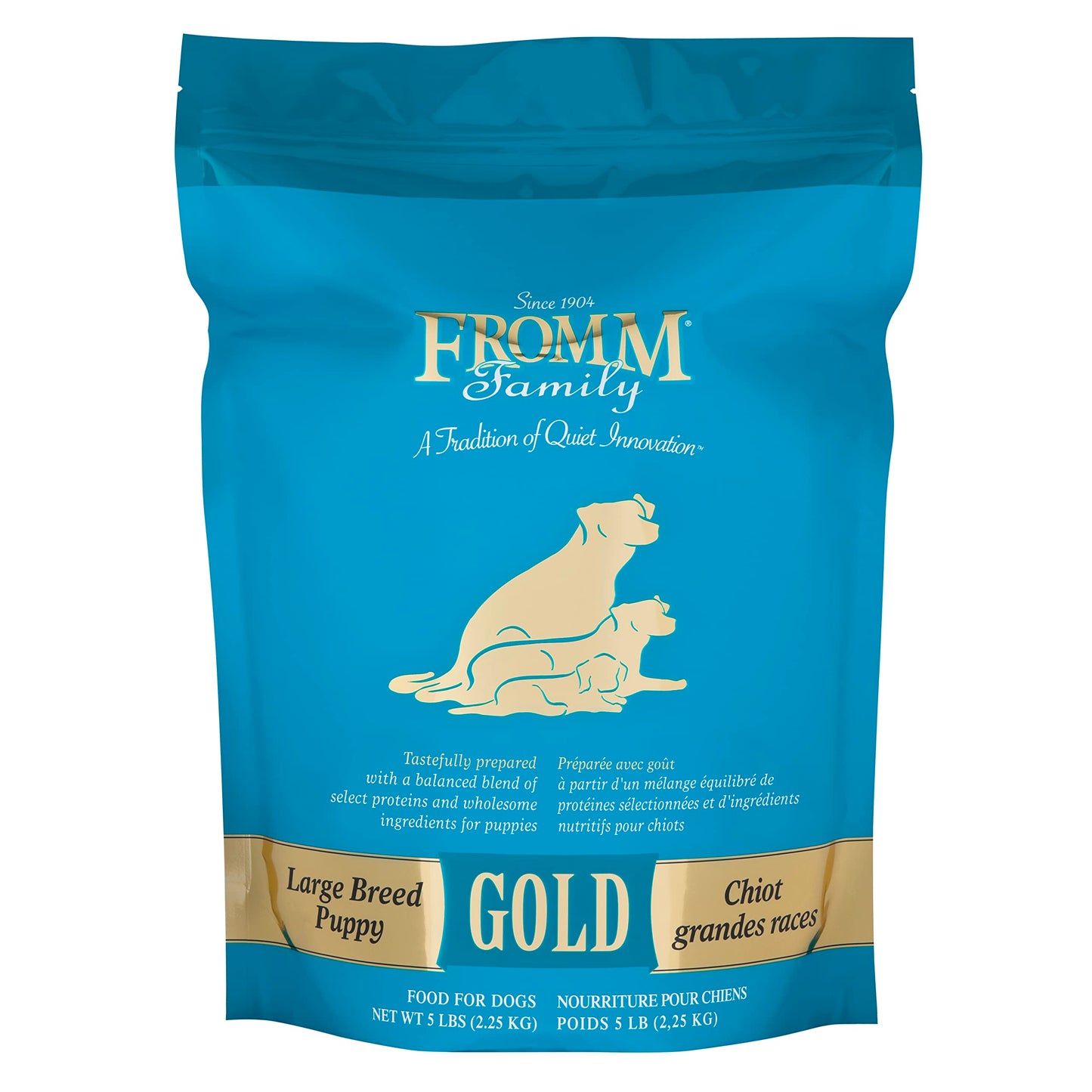 Fromm Large Breed Puppy Gold Premium Dry Dog Food - Dry Puppy Food for Large Breeds - Chicken Recipe - 30 lb