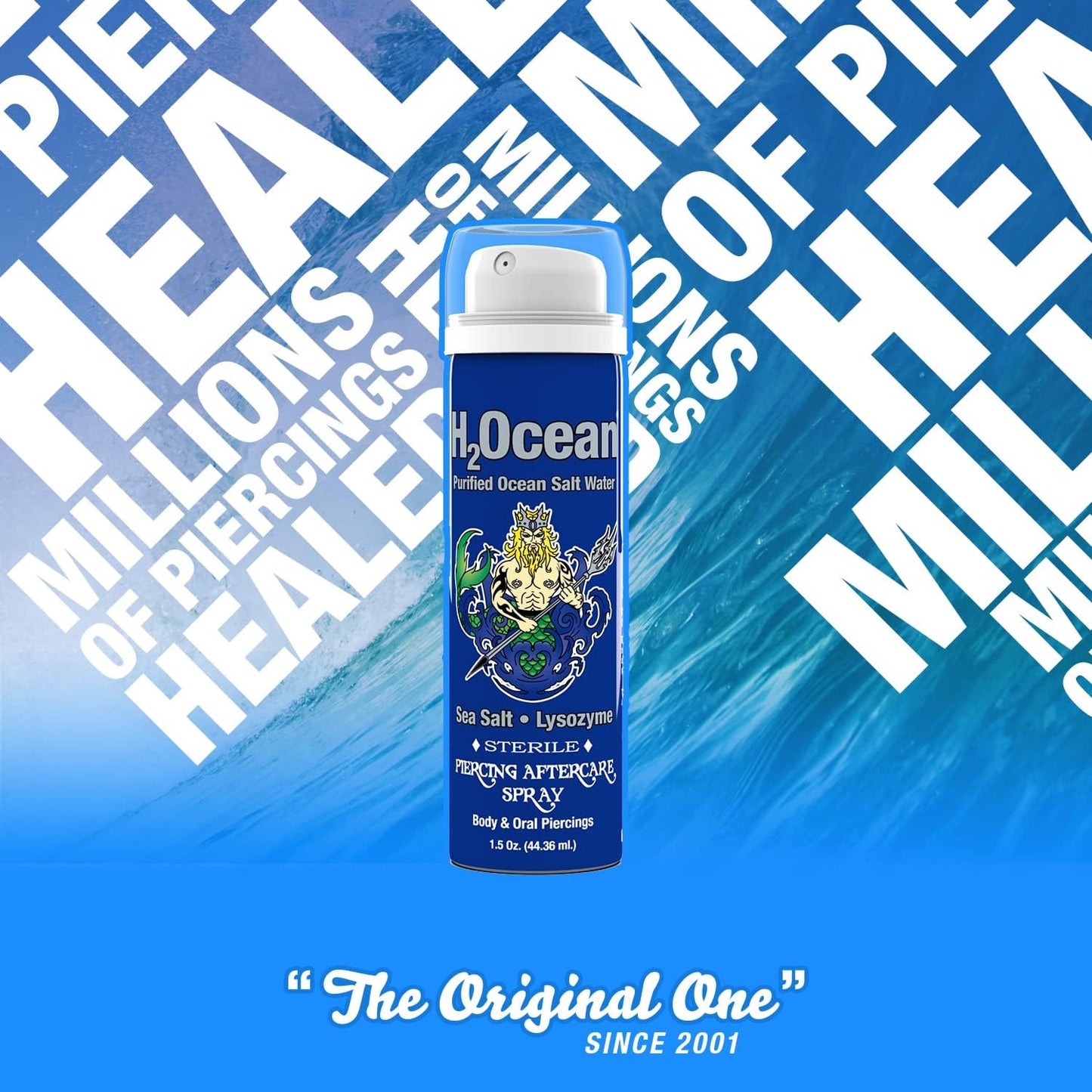H2Ocean Piercing Aftercare Spray 4oz