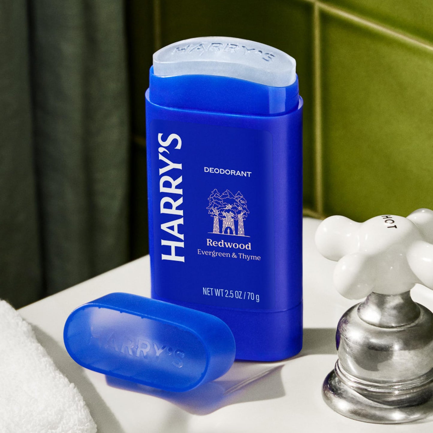 Harry's Aluminum Free Deodorant for Men - Odor Control, Stone Scent, 2.5 Oz, 3-Pack, Men's Deodorant