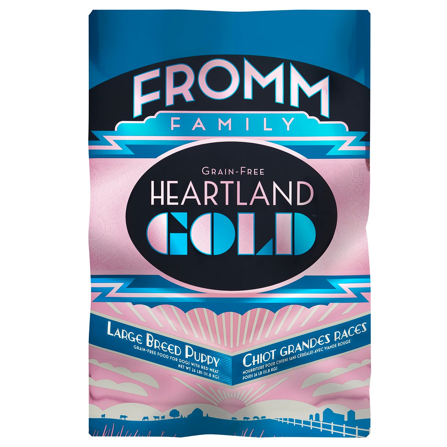 Fromm Large Breed Puppy Gold Premium Dry Dog Food - Dry Puppy Food for Large Breeds - Chicken Recipe - 30 lb