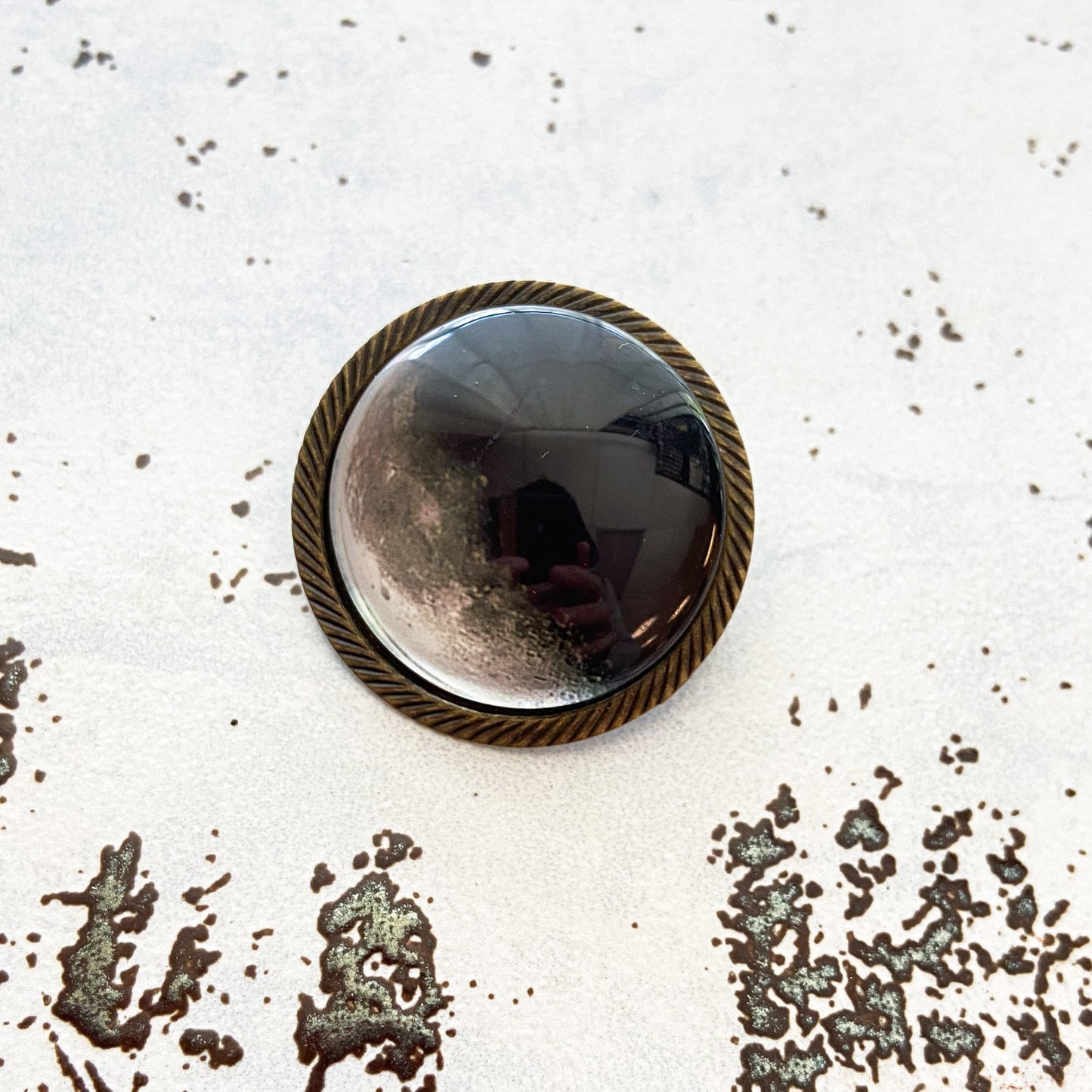 CLEARANCE My Moon Custom Lunar Phase Lapel Pin