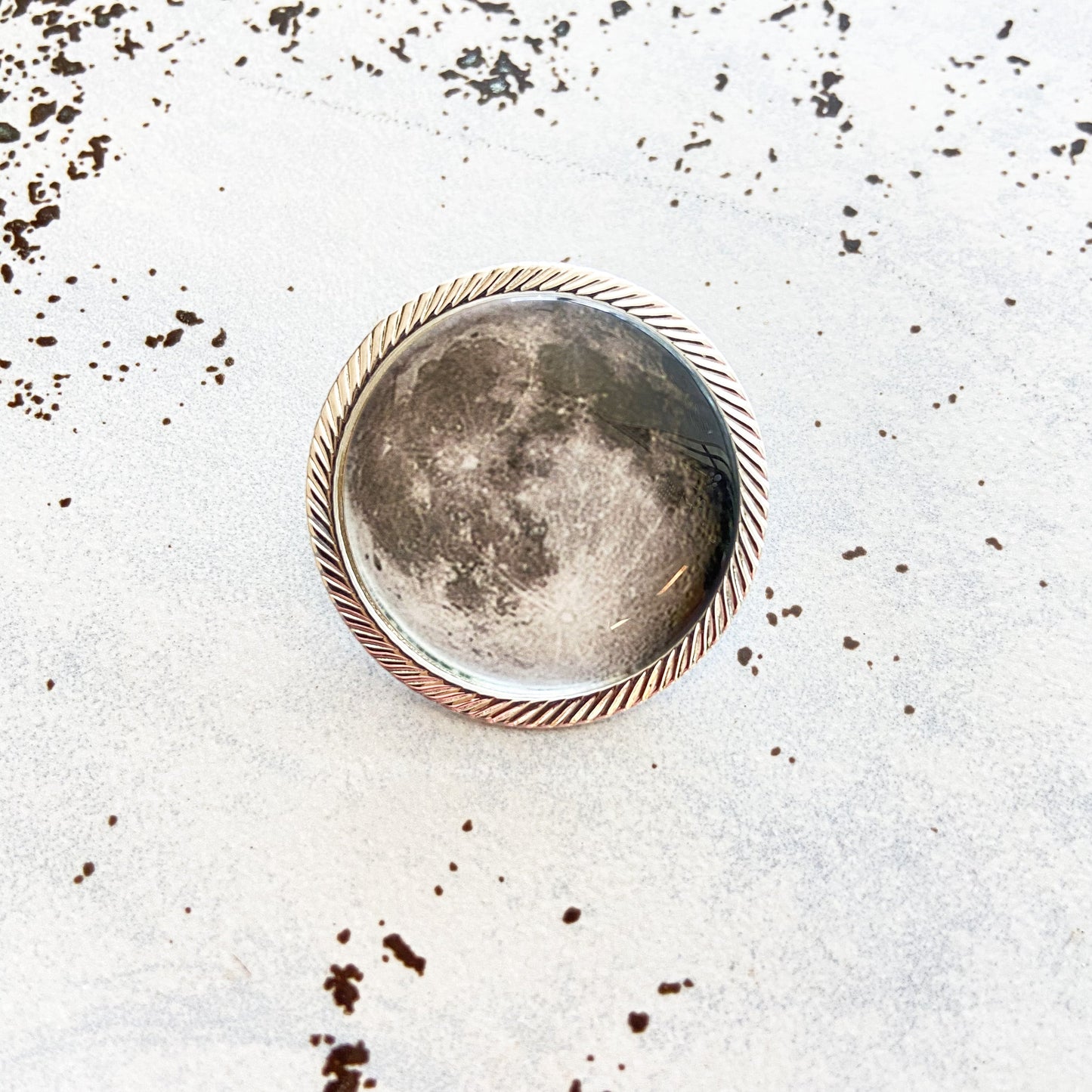 CLEARANCE My Moon Custom Lunar Phase Lapel Pin