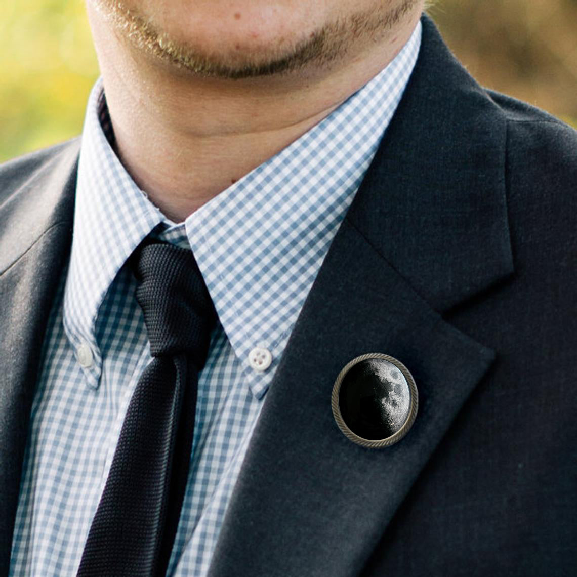CLEARANCE My Moon Custom Lunar Phase Lapel Pin