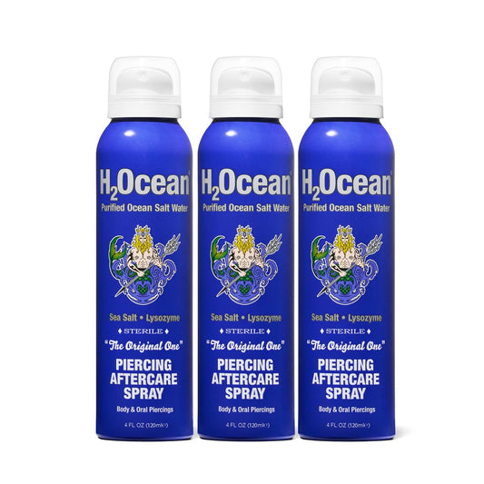H2Ocean Piercing Aftercare Spray 4oz