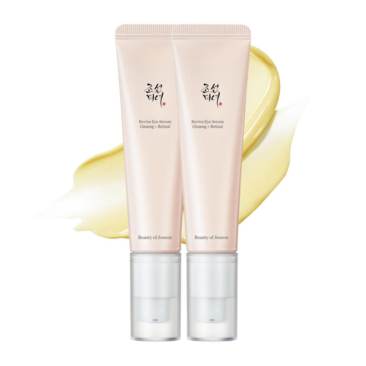 Beauty of Joseon Revive Eye Serum with Retinal Niacinamide Correction for Puffy Eye Bags Fine Lines Dark Circles Wrinkles, Korean Skin Care 30ml, 1 fl.oz