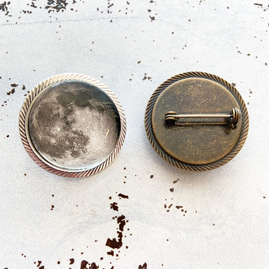 CLEARANCE My Moon Custom Lunar Phase Lapel Pin